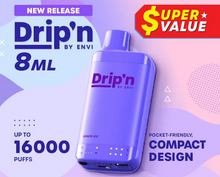 Load image into Gallery viewer, Drip’n 8ML 16K ***HARMONIZED STAMPED***
