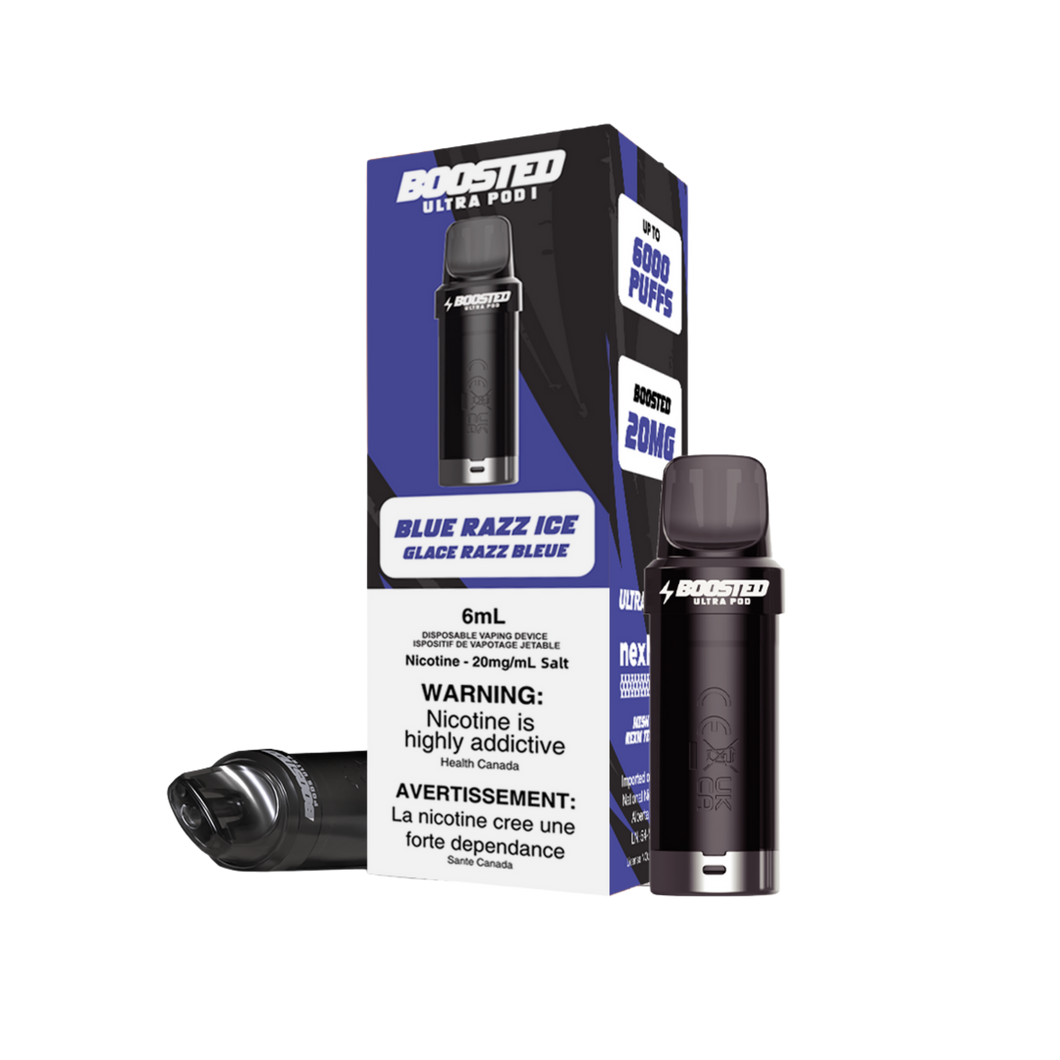 Boosted ULTRA Pods 5000 Puff 6mL (Synthetic 50) ***HARMONIZED STAMP***