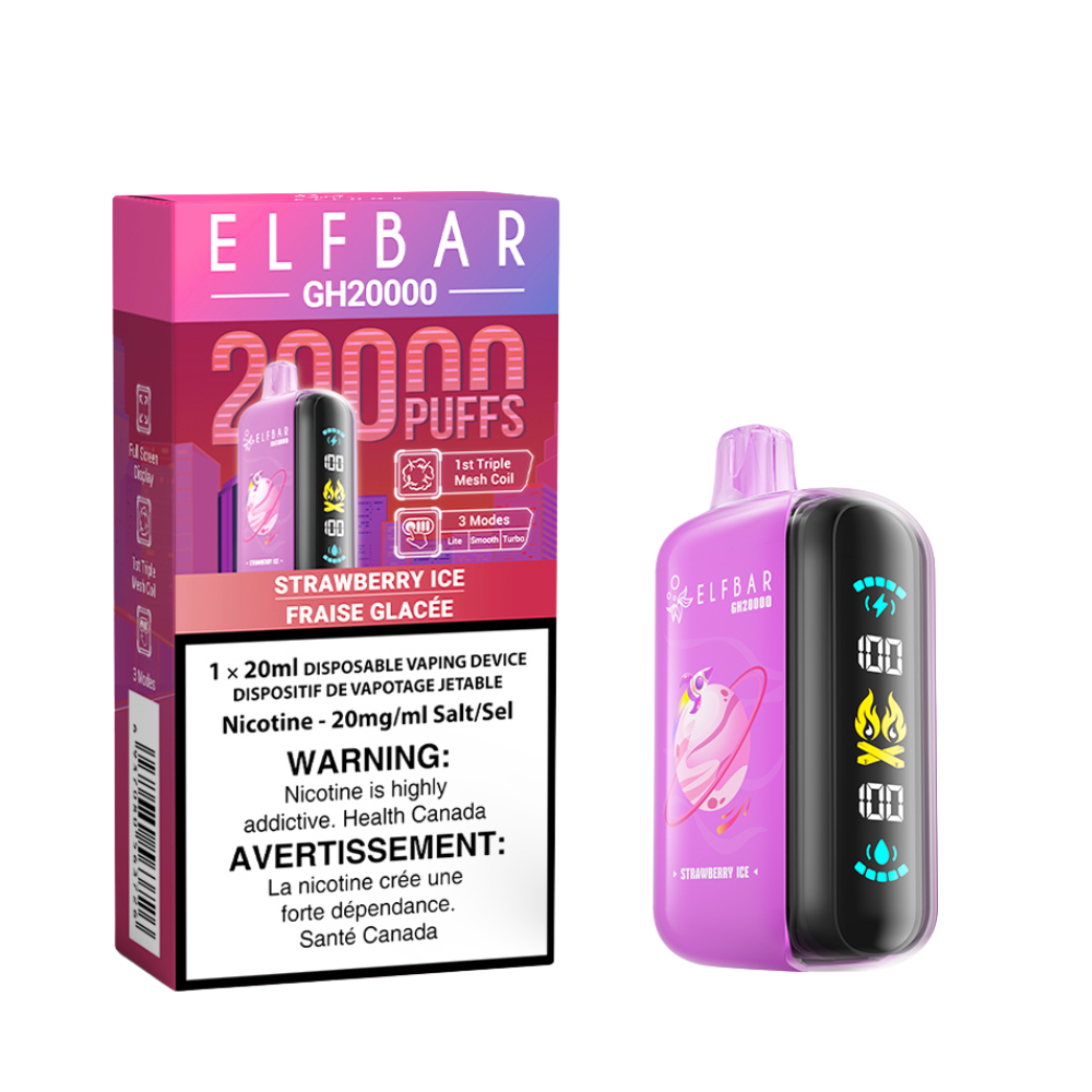 Elf Bar GH20K Disposable Vape ***HARMONIZED STAMPED*** – Vape Wave