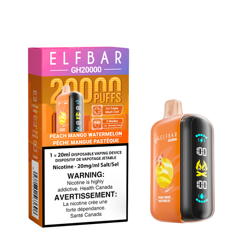 Elf Bar GH20K Disposable Vape ***HARMONIZED STAMPED*** Vape Wave Elf Bar GH20K Disposable Vape ***HARMONIZED STAMPED*** Vape Wave