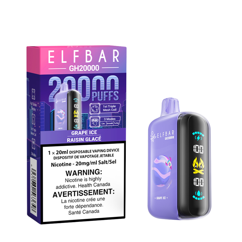 Elf Bar GH20K Disposable Vape ***HARMONIZED STAMPED*** – Vape Wave