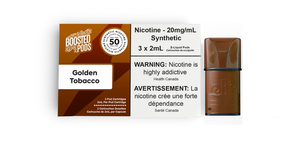 Boosted Pods 3 Pack - SYNTHETIC NICOTINE 50 [STLTH COMPATIBLE]