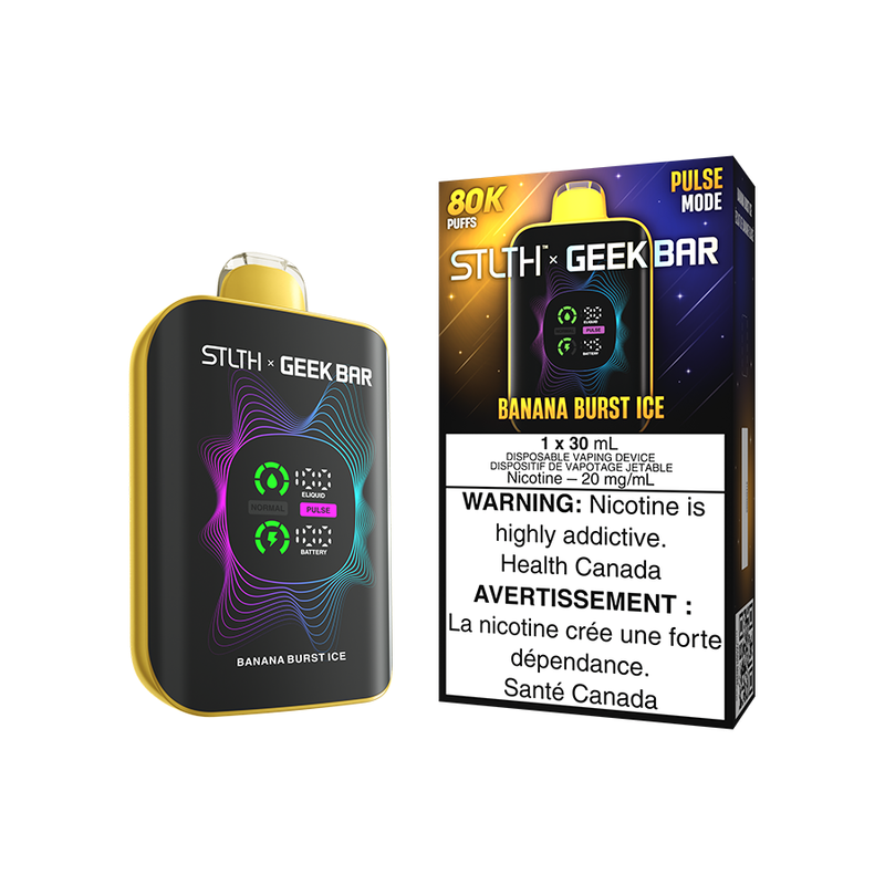STLTH X GEEK BAR DISPOSABLE 30mL 80K ***HARMONIZED STAMPED***