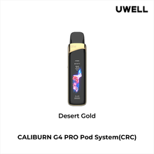 Load image into Gallery viewer, UWELL Caliburn G4 PRO Open Pod Kit 2mL [CRC Version]
