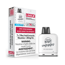 Load image into Gallery viewer, Level X Flavour Beast Unleashed Pod 14mL
