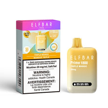 Load image into Gallery viewer, ELF Bar Prime 1800 Disposable Vape ***HARMONIZED STAMPED***
