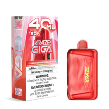 Load image into Gallery viewer, Kraze GIGA 40mL 150K Puff Disposable Vape ***HARMONIZED STAMPED***
