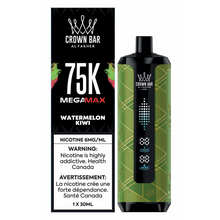 Load image into Gallery viewer, AL Fakher Crown Bar Mega Max 75k Disposable Vape ***HARMONIZED STAMPED***
